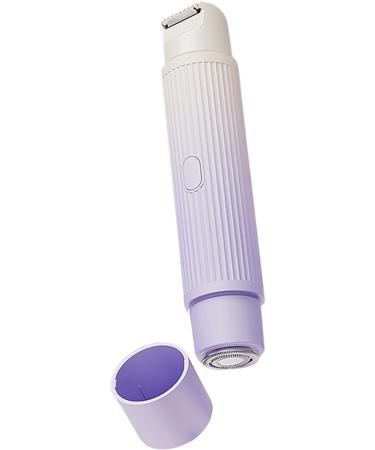 Besreey Bikini Trimmer for Women 2in1 Womens Shaver Double Pubic Hair Trimmer Electric Shaver Grooming Tool Hair Remover for Facial Bikini Armpit Arm Lilac - Buy Online on GoSupps.com