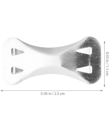 50pcs Aluminum Bandage Fixing Clips | Elastic Bandage Buckles & Metal Fasteners for Medical Use - Buy Online on GoSupps.com