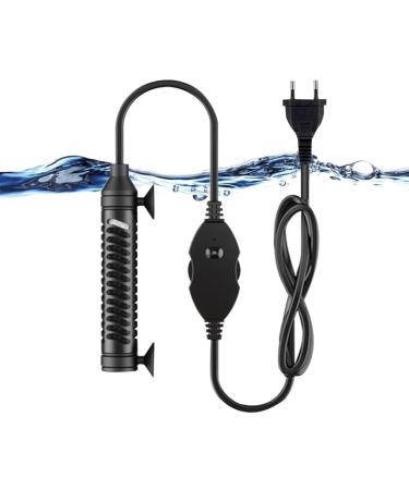 Gerui aquarium heating 35W/50W (1L-20L) aquarium heating with temperature controller heating rod Aquarium for fish tanks and aquarium with excess temperature protection (50W)
