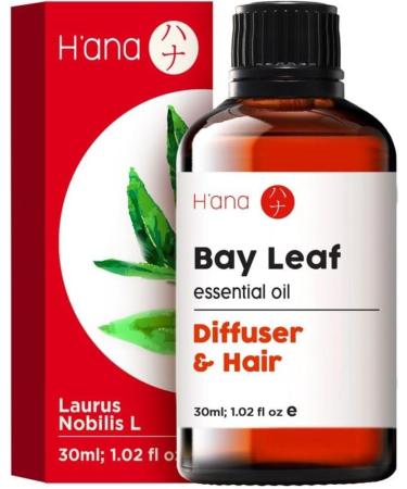 H ana essential laurel oil for diffuser - laurel oil for hair - essential laurel oil - essential laurel oils have a spicy herbaceous fragrance (30 ml) Bayleaf 30 ml (1 Pack)