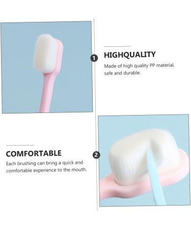 Buy TOVINANNA 6-Pack Portable Toothbrush for Adults | Safe & Effective Oral Care | Ideal for Pregnant Women & Children - Buy Online on GoSupps.com