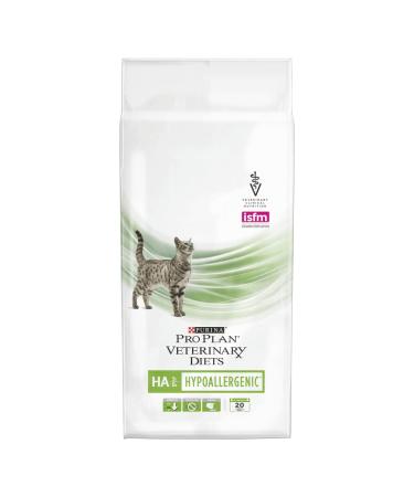PRO PLAN VETERINARY DIETS HA Hypoallergenic Dry Cat Food 1.3kg Variety 1.3 kg (Pack of 1)