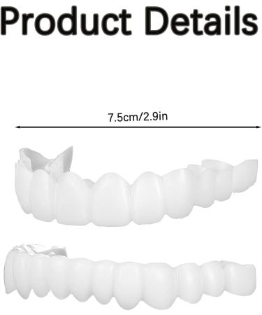 Buy Flipped Warm Veneers | Instant Fake Teeth for Top & Bottom | Cosmetic Dentures for Bad Teeth | International Shipping Available - Buy Online on GoSupps.com