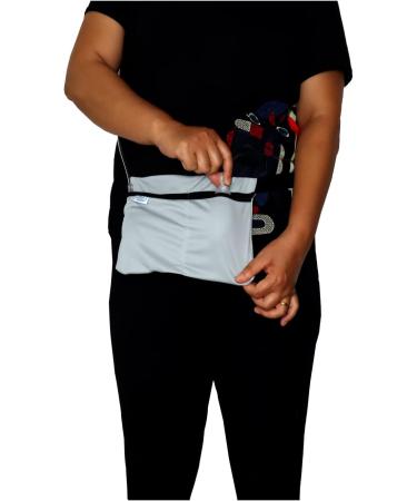 Mastectomy Drainage Pouch - Missbho Shower Pouch for Post-Surgery Recovery | Light Grey (2 Pack - Buy Online on GoSupps.com
