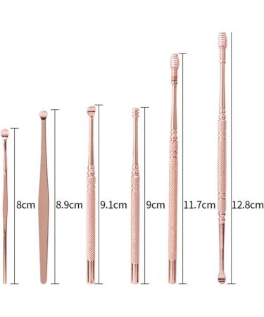 Faruta Stainless Steel Ear Pick Set - Earwax Removal Kit for Ear Cleansing - Buy Online on GoSupps.com