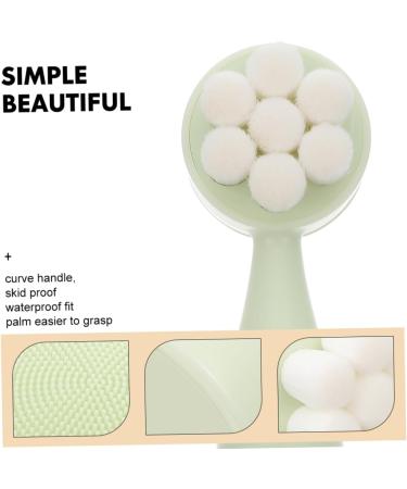 DOITOOL Face Brush Silicone Brush Face Skin Brush Face Exfoliator Brush Silicone Face Scrubber Face Supply Facial Brush Silicone Shampoo Brush Accessories Silica Gel Household - Buy Online on GoSupps.com