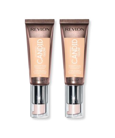2 x Revlon Photoready Candid Moisture Glow Foundation - 110 Porcelain