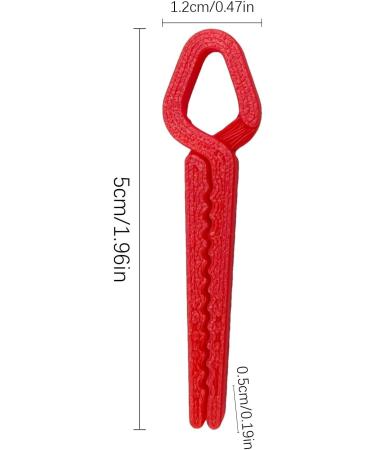  Stronrive Nail Polish Protector Set of 5 Nail Colouring Clips Reusable Leak-Proof Manicure Clip 3D Printed for Home Travel Daily Evening - Buy Online on GoSupps.com