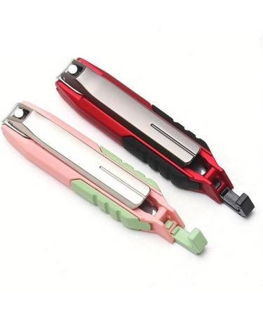 Multi-Functional Advanced Nail Clippers Anti-Splash High-Grade Manicure Nail Clippers Cutter Finger Clippers Single Nail (Color : Pink Nail Clipper) - Buy Online on GoSupps.com