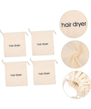 Baluue 12 Pcs Hair Dryer Storage Bag Storage Organizers Cotton Drawstring Bag Hair Blower Bag Fabric - Buy Online on GoSupps.com