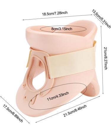 Fixation Spine Vertebra Care Halskrause - Neck Collar Support for Pain Relief | Philadelphia Cervical Collar (M) - Traction Device - Buy Online on GoSupps.com