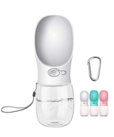 Cotop drinking bottle dog on the go portable dog water bottle 350ml BPA-free dog drinking bottle to go travel drinking snap for dogs small leakage-proof water dispenser PET outdoor (pure white) white 350ml - Buy Online on GoSupps.com