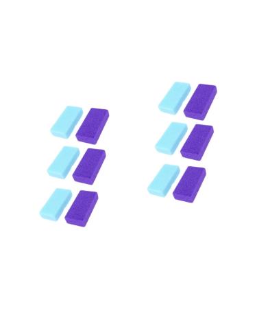 FRCOLOR 12pi ces Outils De Soin Des Pierre Rubbing Pour Retirer Les Callosit s Et Peau Morte Outil De P dicure Ergonomique Couleur Al atoire