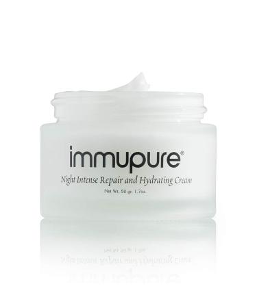 Night Intense Repair & Hydrating Cream 15% Colostrum for Scarring Acne Rosacea & Psoriasis Relief | International Shipping Available - Buy Online on GoSupps.com