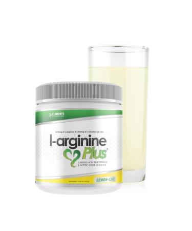 L-Arginine Plus Lemon Lime - L-arginine Formula for Blood Pressure, Cholesterol and More Energy. The #1 Heart Health Supplement (13.4oz.)
