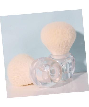 minkissy Beauty Makeup Brush Face Blusher Brush Cosmetics Blush Brush Foundation Blush Brush Loose Powder Brush Women Cosmetics Brush Blush Brush Round Top Plastic Fluffy Cream - Buy Online on GoSupps.com