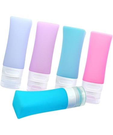 minkissy 2 Sets Travel Bottle Shampoo Travel Container Travel Containers Travel Lotion Container Toiletry Bottle Travel Toiletries Refillable Container Oil Pump Bottle Head: Plastic Liquid - Buy Online on GoSupps.com