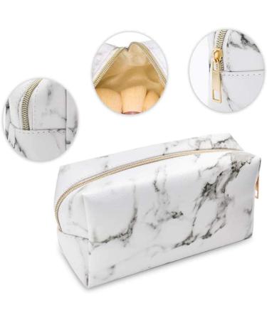 Buy Generic RF6A Marble PU Makeup Bag - Stylish Black Acrylic | International Shipping Available - Buy Online on GoSupps.com