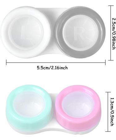 Changrongsheng 20-Piece Portable Contact Lens Case Set - Travel Storage in 5 Colors | Shop Now - Buy Online on GoSupps.com