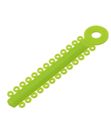 Orthodontic Ligature Ties Dental O-Ring Elastics 2080pcs (Yellow + Kelly Green) - Buy Online on GoSupps.com