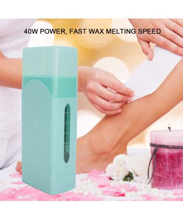 Hair Removal Waxing Kit - Wax Warmer 200g Wax & 100 Paper Strips for Home & Salon (EU Connector) - Buy Online on GoSupps.com