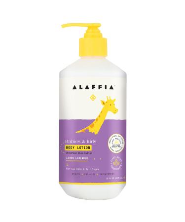 Alaffia Everyday Shea Body Lotion Babies & Kids Lemon Lavender 16 fl oz (475 ml)