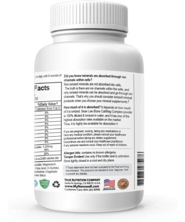 NANOWELL Sean Lee's iBone Cal Mag 120 Vegetable Capsules X 4 Bottles + 1 Bottle of DK Solution - Bone Health Calcium and Immune Support Supplement (120 Count (Pack of 4) + DK Solution) - Buy Online on GoSupps.com