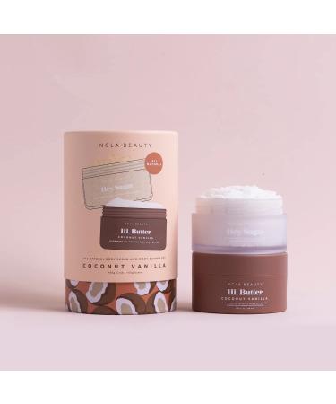NCLA Coconut Vanilla Body Care Discovery Set | Vegan & Cruelty-Free Skincare (Body Scrub + Body Butter) - International Shipping Available - Buy Online on GoSupps.com