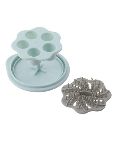 Green Paint Brush Scrubber | Mini Makeup Brush Cleaner & Detachable Cleaning Pad for Watercolor & Acrylics - Buy Online on GoSupps.com