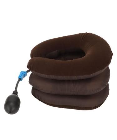 ZJchao Cervical Traction Device - Adjustable Inflatable Neck Support Cushion for Effective Neck Pain Relief - Portable & Home Use - Buy Online on GoSupps.com