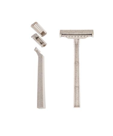 Ecological disposable razors with biodegradable handles WARRIOR Organic Vegetable Eco-Friendly Biodegradable (BIO-50PZ)