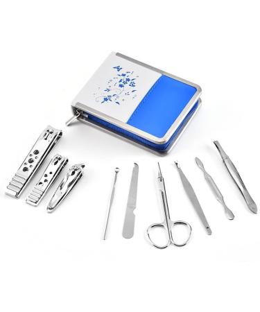 Nail Clippers Set Manicure Set 9-Piece Stainless Steel Nail Clippers Beauty Nail Clippers Nail Manicure Suitable for Outdoor Travel Hand Care Tools - Buy Online on GoSupps.com
