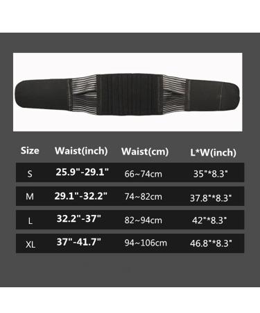 Warm Girl Lumbar Support Belt - Adjustable Compression Back Support Brace for Pain Relief | Breathable & Lightweight Size L - Buy Online on GoSupps.com