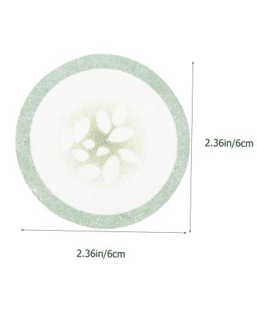 200pcs Cucumber Eye Masks - Non-Woven Eye Patches for Women | Eye Care Pads for Refreshing & Revitalizing Eyes - Buy Online on GoSupps.com