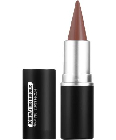 Gel Eyeliner Waterproof Chalk Eyeliner Stick Natural Matte Tinted Eyeliner Cream 3g Waterproof Smudgeproof Natural Cream Eyeliner for Liner and Eyeshadow 5 - Buy Online on GoSupps.com