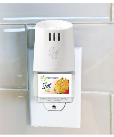 Scent Fill Honeysuckle Plug-In Air Freshener with 4 Refills | Long-Lasting Home Fragrance | International Shipping Available - Buy Online on GoSupps.com