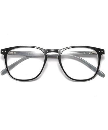 Suertree 1pc Reading Glasses for Men & Women - Fashionable Computer Glasses 2.0X JH221 - Black Reading Aid - Buy Online on GoSupps.com