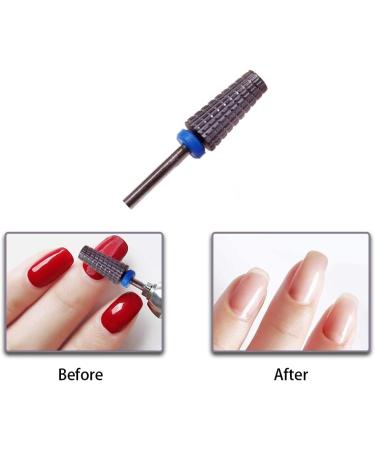 Nail Drill Bits Remove Gel Nail File Bits Tungsten Steel Nail Mill Bits for Remove Nails Remove Dead Skin Polish Shape and Exfoliate - Buy Online on GoSupps.com