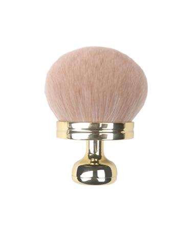 Buaak Tanning Brush Sunscreen Brush Makeup Tools Face Applicator Powder Brush Mushroom Makeup Brush For Legs Face Body And Back (Gold)