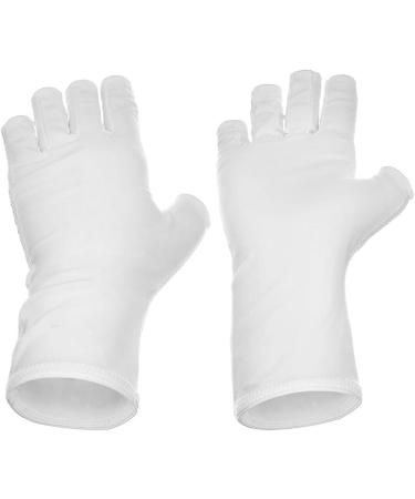Nail UV Shield Glove Anti Uv Glove Sunblock Protection Shield Driving Gloves Manicures Nail Art Dryer Tools - Buy Online on GoSupps.com