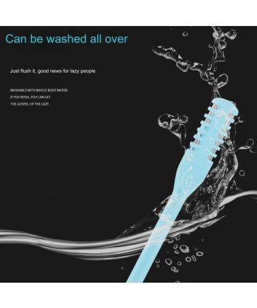 Iyalezirk 2in1 Nose Hair Trimmer Double Sided Nose Hair Knife Portable Manual 360 Rotating Nose Hair Trimmer Mint Green - Buy Online on GoSupps.com