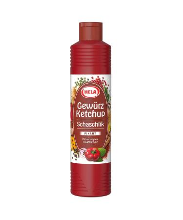 Hela Shashlik Spice Ketchup 800 ml pack of 6 (6 x 800 ml)