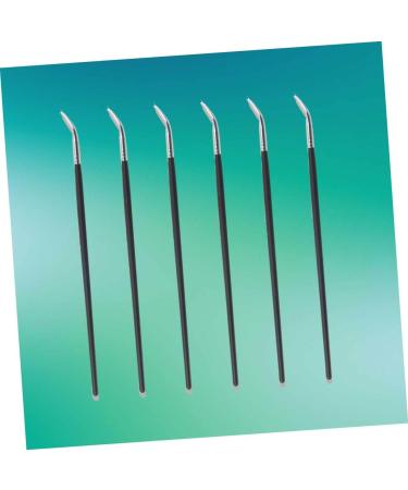 PLAFOPE 6pcs Long Handle Eyeliner Brush Liner Brush for Eyes Angled Bent Eyeliner Brush Eye Makeup Brush - Buy Online on GoSupps.com