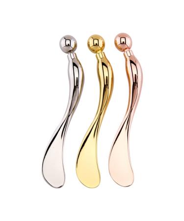 Hemoton Eye Spoon - Anti-Wrinkle Skincare Tool | Facial Massager & Cream Applicator | Gold Cosmetic Spoon for Effective Skin Care - Buy Online on GoSupps.com