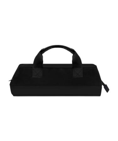 JAYIOLA Hair Dryer Case Hair Dryer Storage Bag Styling Tools Bag Large Capacity Multipurpose Oxford Cloth for Home Travel Toys Black