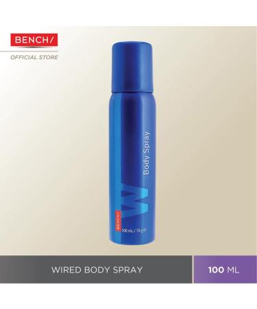 Bench Wired Body Spray 100 ml - Buy Online on GoSupps.com