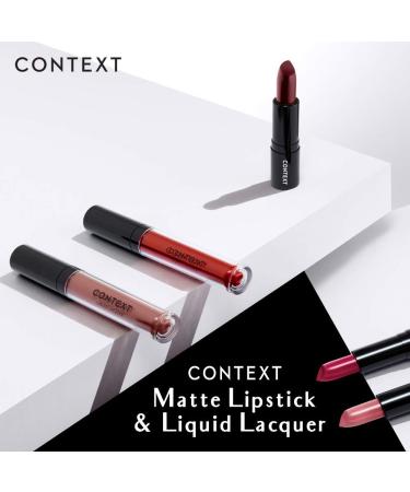CONTEXT SKIN Matte Lipstick in Say Love - 0.12 oz | Long-Lasting Lip Color - Buy Online on GoSupps.com