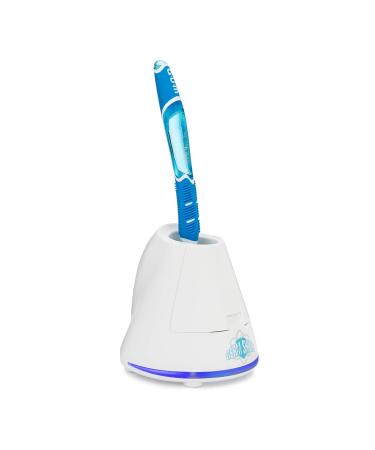 TAO Clean Germ Shield UV Sanitizer  Universal Cleaning Station that Accommodates all Manual and Electric Toothbrushes, Travel Friendly, Kills 99.9% of Germs