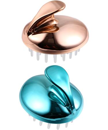 Beavorty Neck Massagers & Shampoo Massage Comb Set - 4pcs Silicone Scalp Gripper & Body Scrubber for Men | Buy Internationally - Buy Online on GoSupps.com