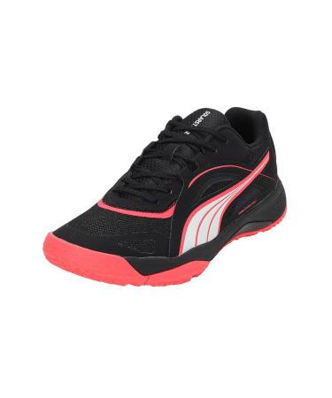 PUMA Unisex Solarstrike Ii Indoor Trainers 40.5 EU Puma Black Fire Orchid Puma White